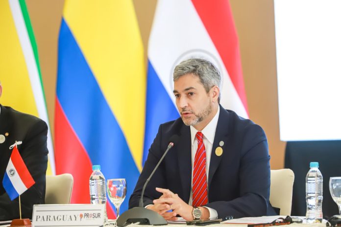 Mario Abdo Benítez, presidente de la República. Foto Gentileza