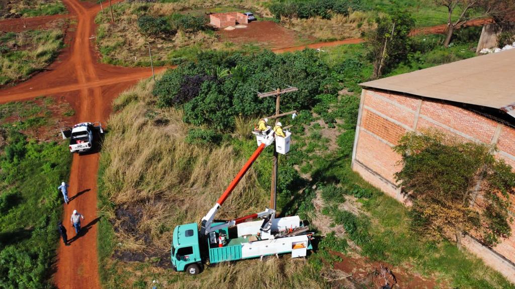 ANDE intervino una minería de criptomonedas por sustracción de energía eléctrica. Foto: @ANDEOficial