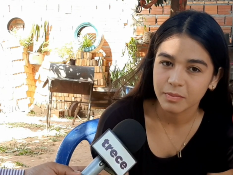 Joven artista sueña con surgir como cantante. Foto: Captura de pantalla.