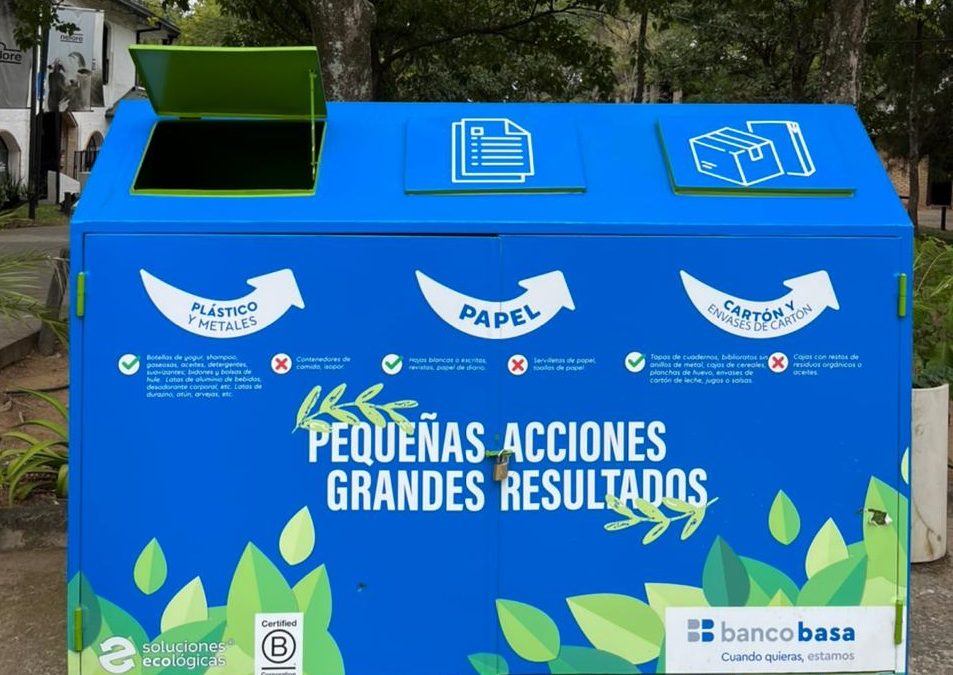 Banco Basa generó importante impacto ambiental en la Expo
