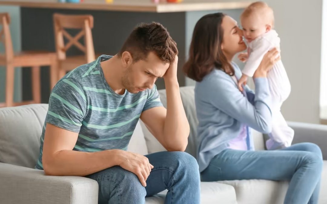 Padres también pueden sufrir de depresión durante o después del embarazo