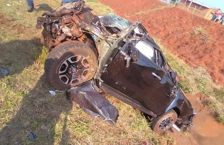 Caaguazú: pareja muere en grave accidente de tránsito
