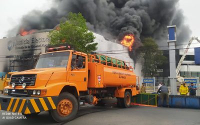 Incendio en TSJE: denuncian que un funcionario se encuentra desaparecido