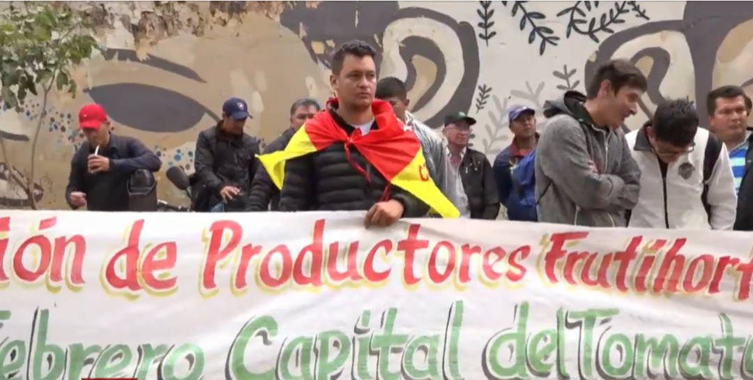 Productores se manifiestan en Asunción para exigir el “fin” del contrabando
