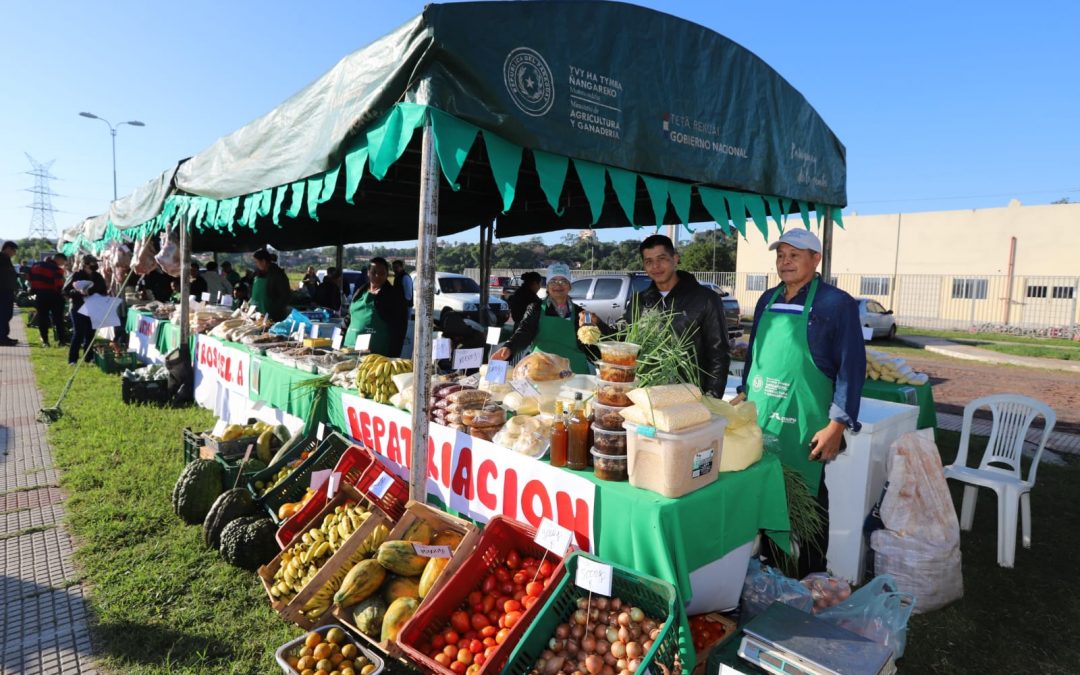 Costanera de Asunción: Feria de agricultores ofrece gran variedad de productos gastronómicos