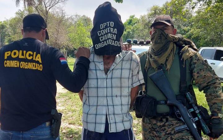 “Patrón”, presunto líder de la banda UPP, es capturado en Itapúa