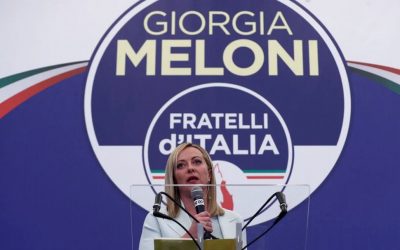 Meloni será la primera líder de extrema derecha en gobernar Italia desde la II Guerra Mundial
