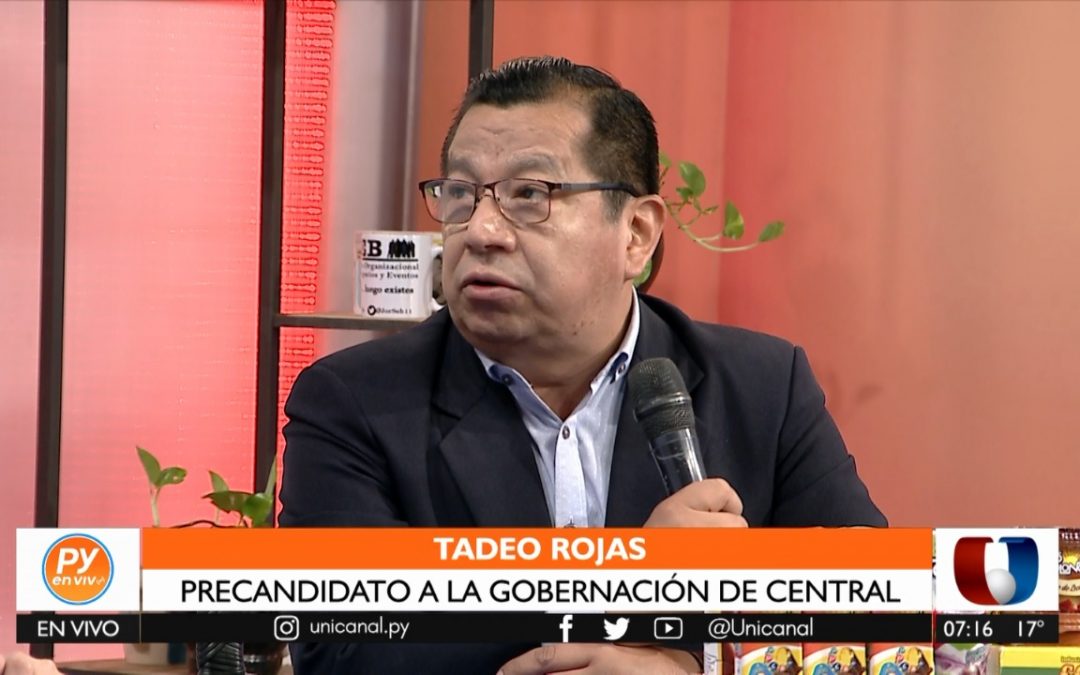 Tadeo Rojas apunta a la transparencia y la construcción de viviendas sociales para transformar Central
