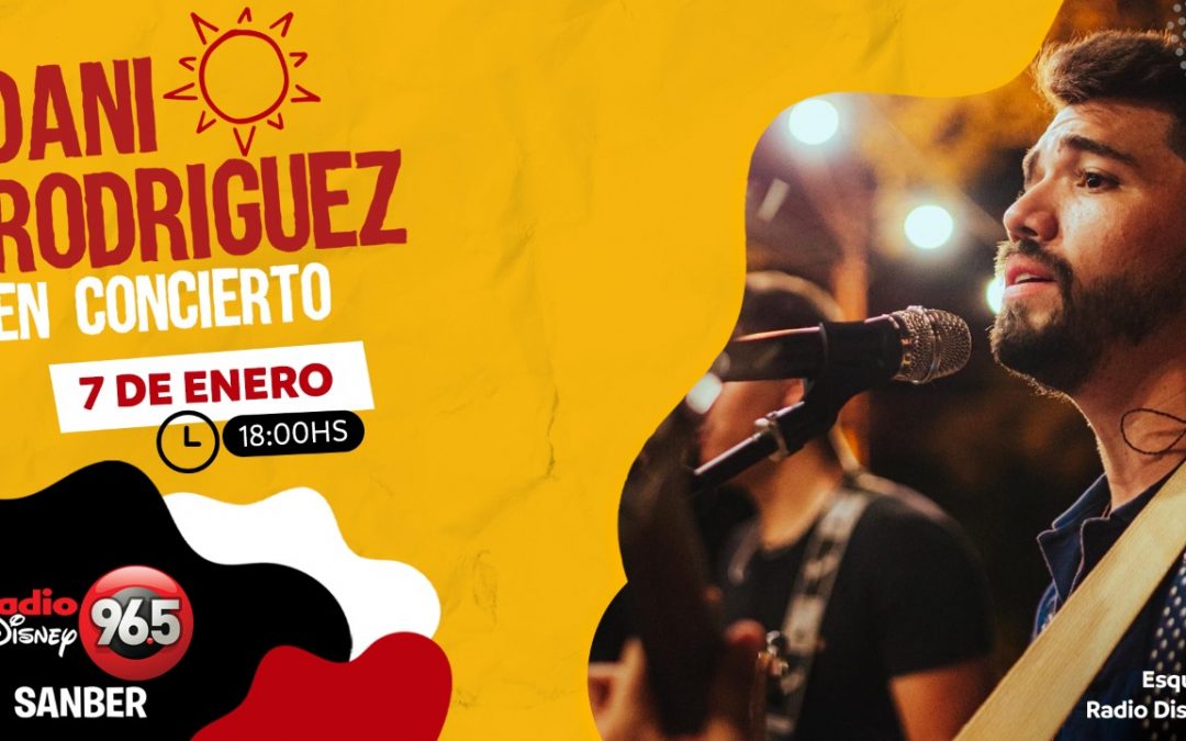 ¡Verano de Radio Disney presenta a Dani Rodríguez este sábado en Samber!