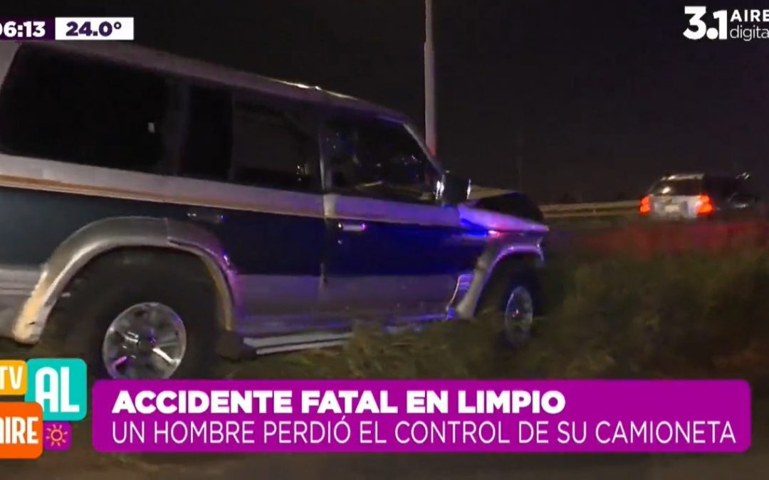 Mariano Roque Alonso: policía muere tras chocar contra un muro