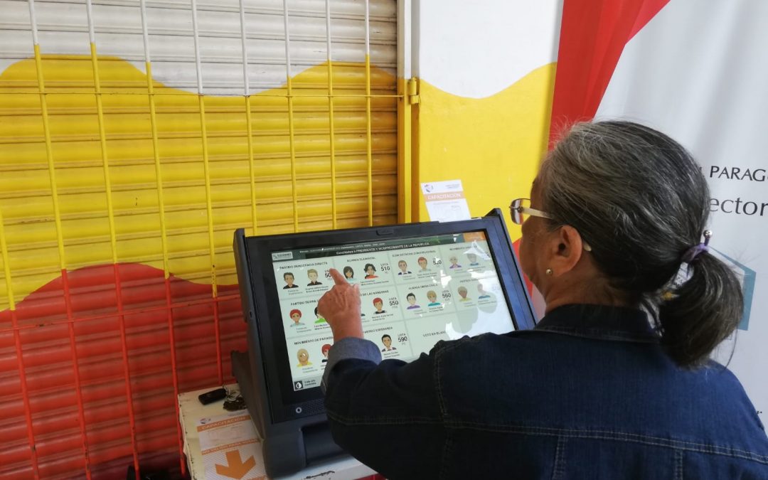 TSJE invita a electores a practicar el voto con máquinas y simulador web