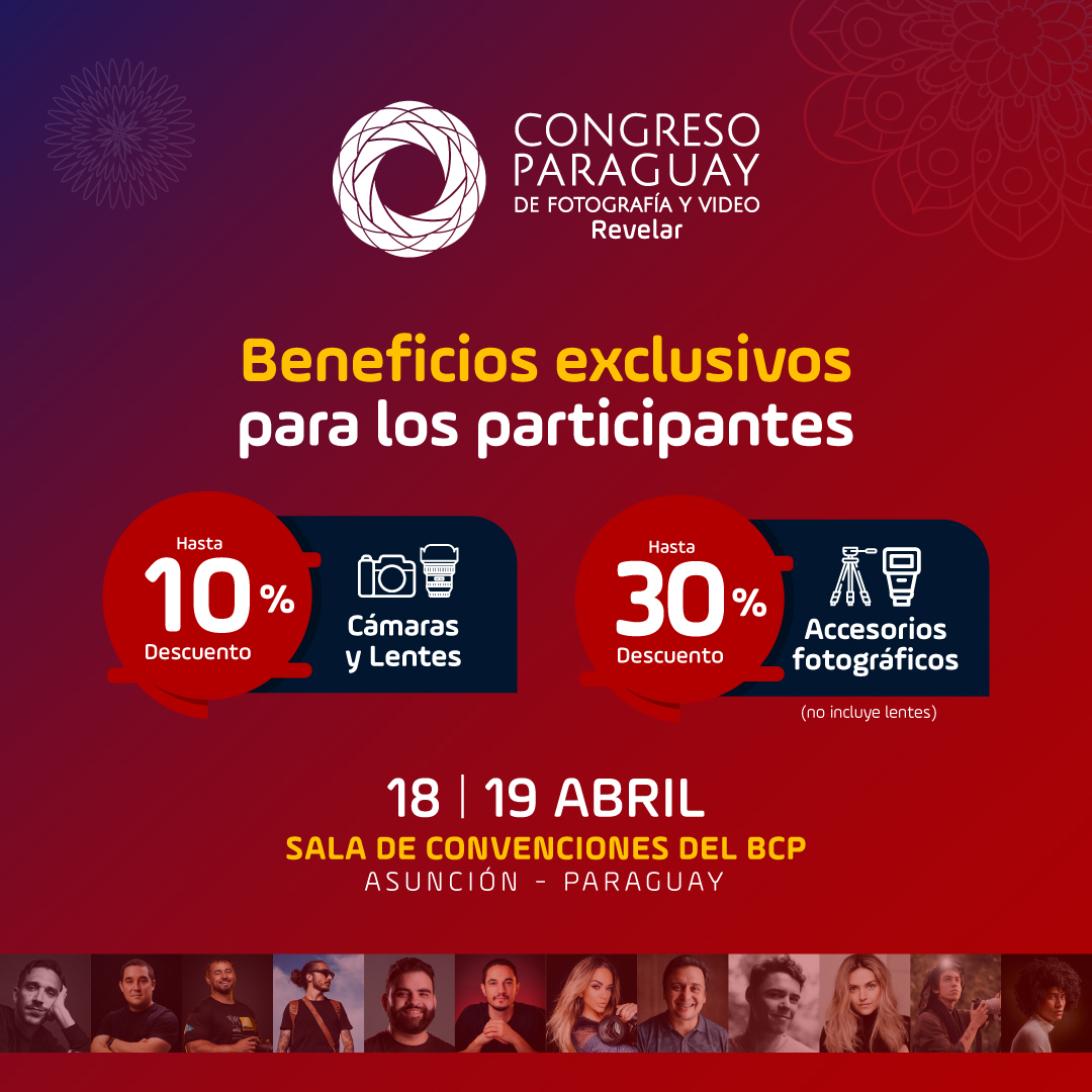 Congreso Paraguay de Fotografía y Video Revelar 2023. 